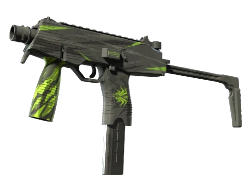 MP9 | Deadly Poison (Well-Worn)