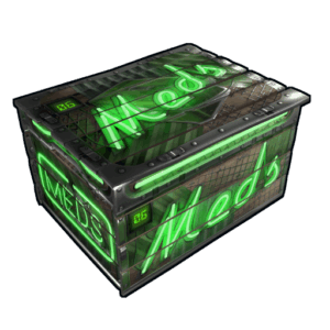 Neon Small Meds Storage