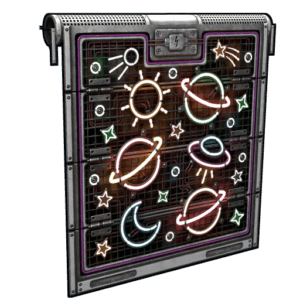 Outer Planets Garage Door