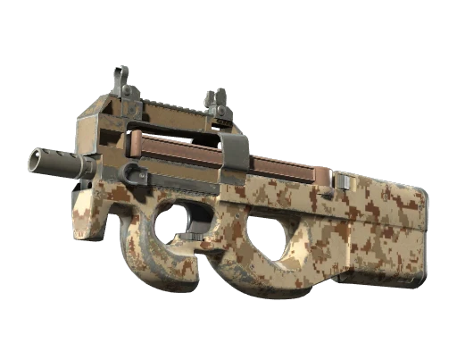 P90 | Desert DDPAT (Well-Worn)