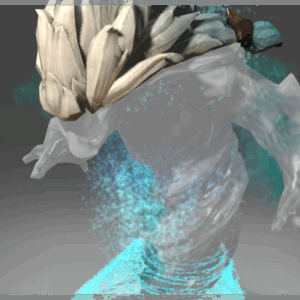 Reflection of the Surging Stream - Back