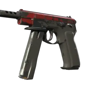 StatTrak™ CZ75-Auto | Crimson Web (Battle-Scarred)