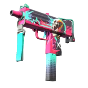 StatTrak™ MAC-10 | Neon Rider (Field-Tested)
