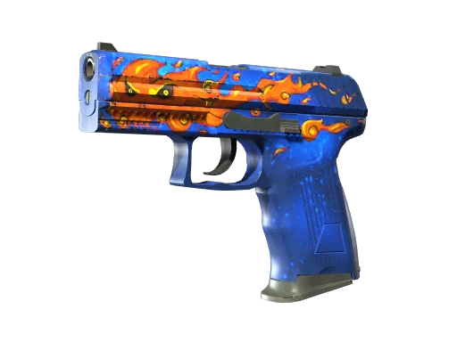 StatTrak™ P2000 | Fire Elemental (Minimal Wear)