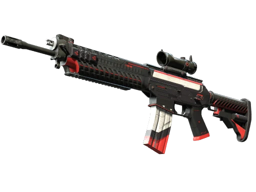 StatTrak™ SG 553 | Cyrex (Well-Worn)