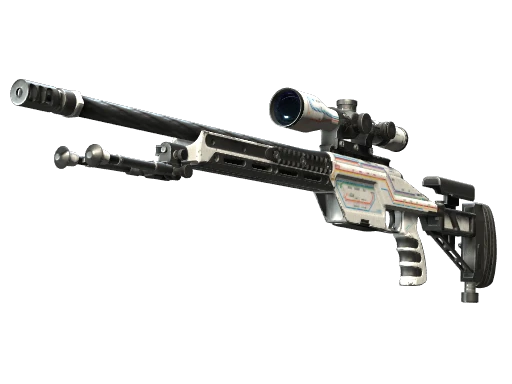 StatTrak™ SSG 08 | Rapid Transit (Well-Worn)