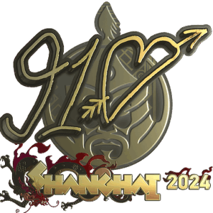 Sticker | 910 (Gold) | Shanghai 2024