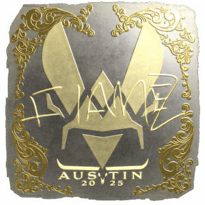 Sticker | FlameZ (Gold) | Austin 2025