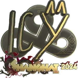 Sticker | ICY (Gold) | Shanghai 2024