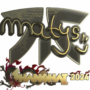 Sticker | MATYS (Gold) | Shanghai 2024