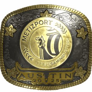 Sticker | Metizport (Gold) | Austin 2025