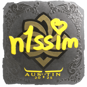 Sticker | n1ssim (Foil) | Austin 2025