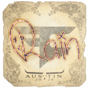 Sticker | rain | Austin 2025