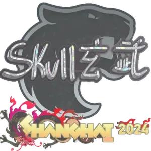 Sticker | skullz (Glitter) | Shanghai 2024