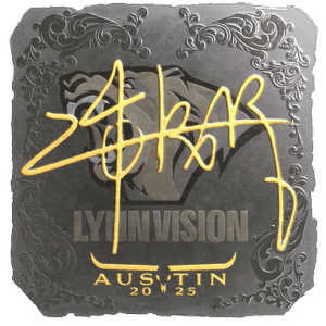 Sticker | z4KR (Foil) | Austin 2025