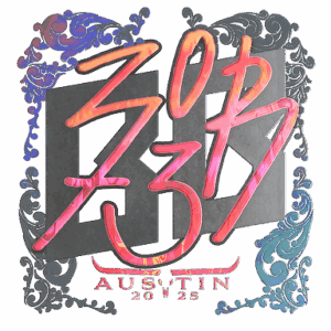 Sticker | zorte (Holo) | Austin 2025