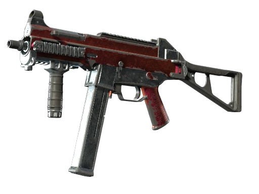 UMP-45 | Crimson Foil (Battle-Scarred)