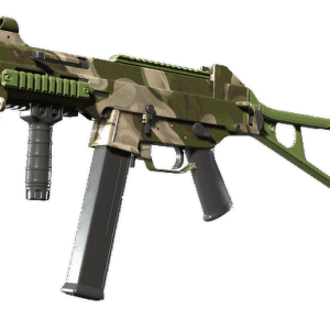 UMP-45 | Green Swirl (Minimal Wear)