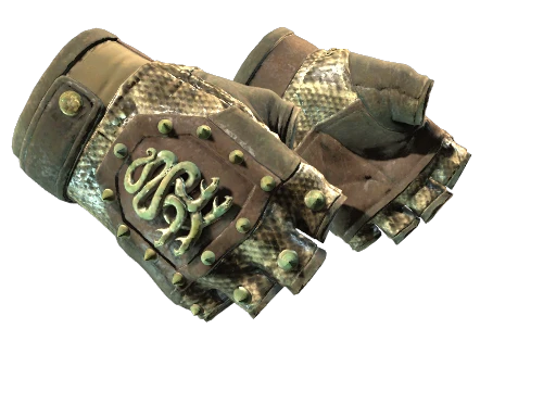 ★ Hydra Gloves | Rattler (Well-Worn)