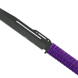 ★ Paracord Knife | Ultraviolet (Well-Worn)