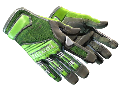 ★ Specialist Gloves | Emerald Web (Well-Worn)