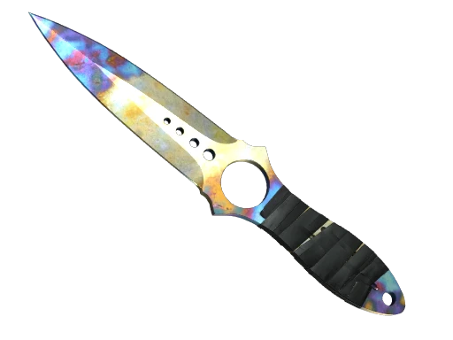 ★ StatTrak™ Skeleton Knife | Case Hardened (Field-Tested)