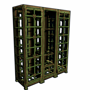 Bamboo Cage Locker