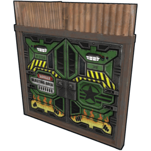 Bombshell Sheet Metal Double Door