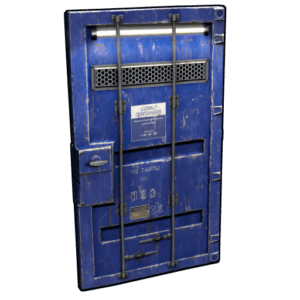 Cobalt Container Metal Door