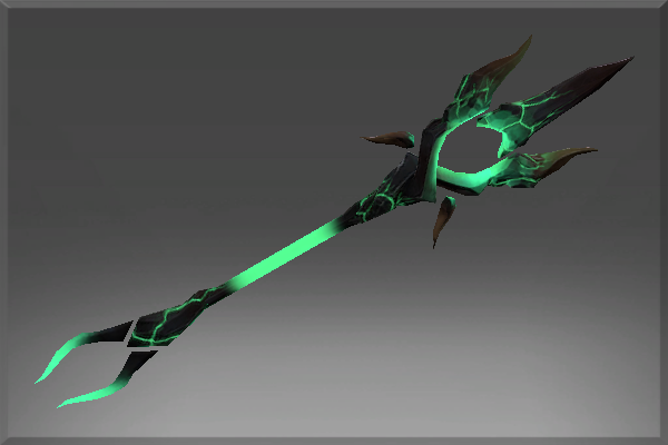 Cursed Dragon Forged Staff