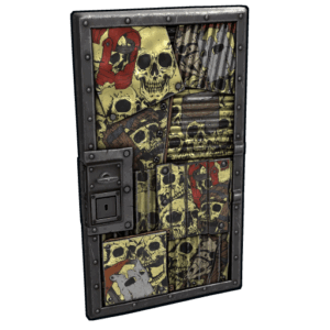 Dead Souls Metal Door