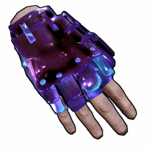 Deep Ruby Roadsign Gloves