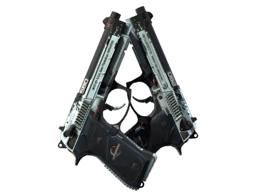 Dual Berettas | Dezastre (Well-Worn)