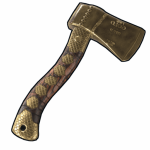 Gold Chains Hatchet