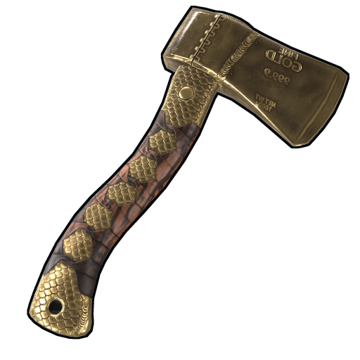 Gold Chains Hatchet
