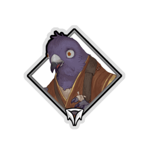 Holo Crownfall Sticker - Blacksmith