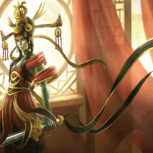 Inscribed Arms of the Captive Princess