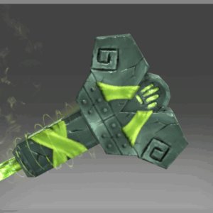 Inscribed Bo of Bedrock Serenity