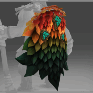 Inscribed Cape of the Truebark Adherent