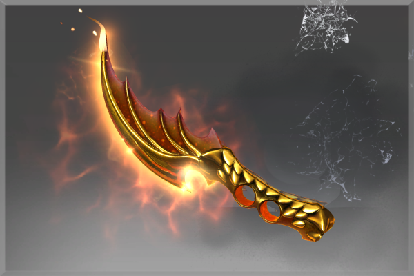 Inscribed Golden Hydrakan Latch