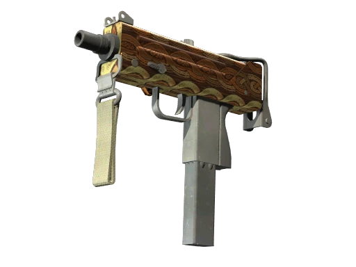 MAC-10 | Copper Borre (Minimal Wear)