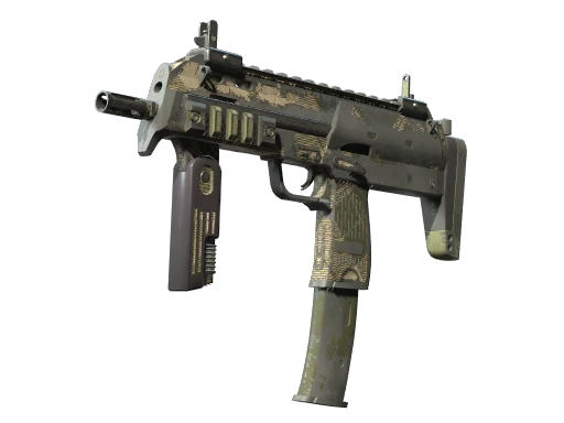MP7 | Olive Plaid (Battle-Scarred)