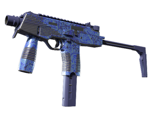 MP9 | Cobalt Paisley (Minimal Wear)