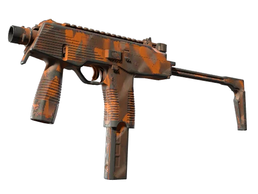 MP9 | Orange Peel (Well-Worn)