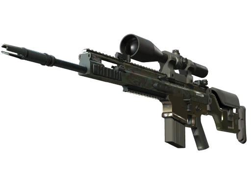 SCAR-20 | Army Sheen (Minimal Wear)
