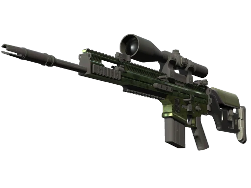 SCAR-20 | Green Marine (Minimal Wear)