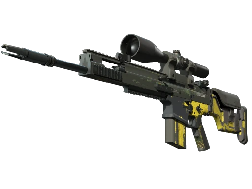 SCAR-20 | Jungle Slipstream (Battle-Scarred)