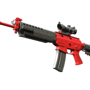 SG 553 | Candy Apple (Minimal Wear)