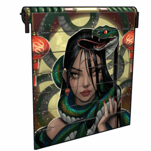 Snake Lord Garage Door