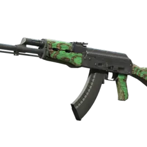 Souvenir AK-47 | Green Laminate (Factory New)